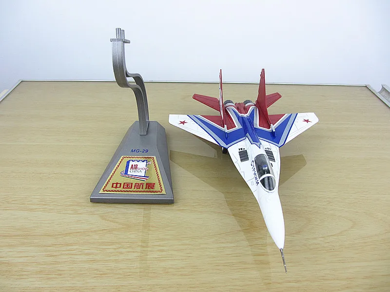 RIAN DAY 1/72 масштабная военная модель игрушки Mikoyan MiG-29 Fulcrum Swift Aerobatic Team Fighter литой металлический самолет модель игрушки