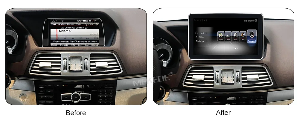 MEKEDE Android 7,1 4G LTE автомобильный мультимедийный плеер Автомобильный DVD для Benz E class Coupe W207 C207 A207 2009- gps Радио 3g ram 32G rom