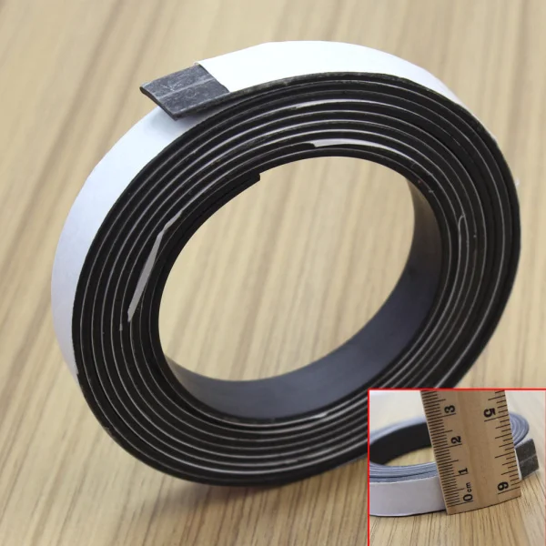 Длинная клейкая Резиновая лента 2 метра магнитная магниты на холодильник DIY