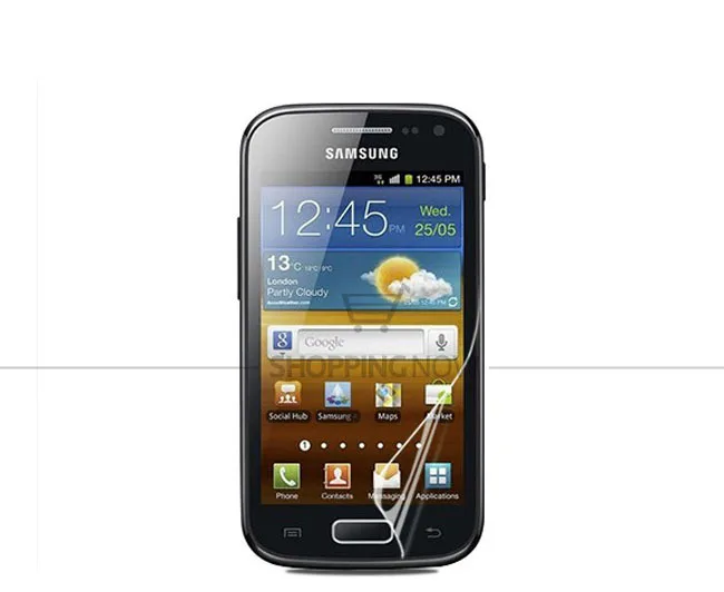 Глянцевая Ultra Clear Протектор Экрана для Samsung Galaxy Ace 2 i8160 ЖК Экран Защитную Пленку с