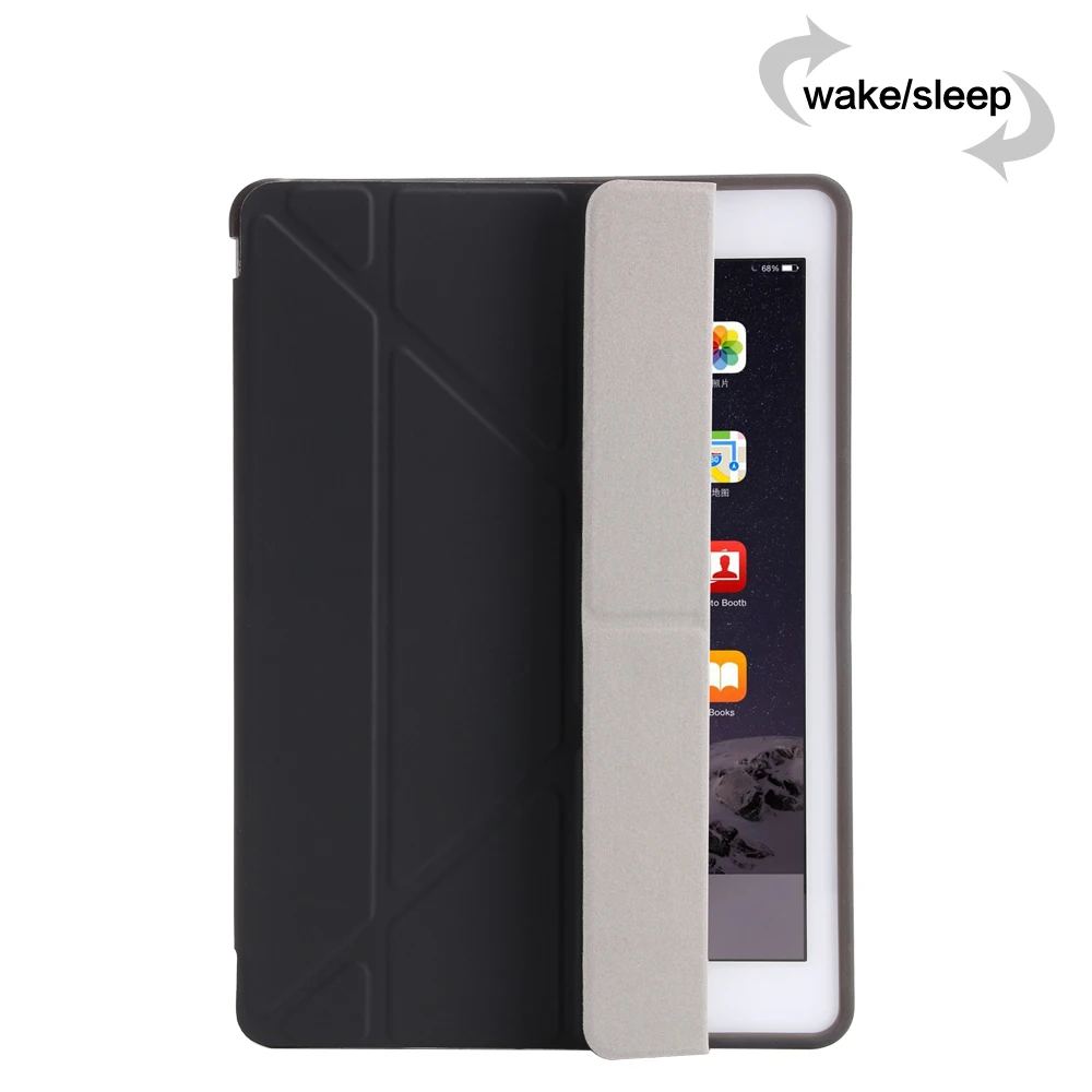 Умный чехол для Ipad Pro 10 5 Ультратонкий книжка из ПУ + ТПУ ipad 6 4 3 2 pro 9 7 Чехол iPad Mini 1