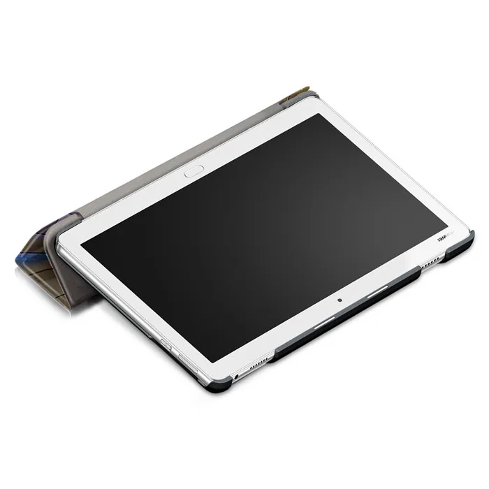 Полиуретановый чехол-подставка для huawei Mediapad M3 Youth Lite 10 BAH-W09 BAH-AL00 10," Tablet+ 2 шт Защитная пленка для экрана