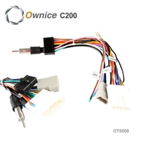 connector iso cable for nissan series used in ownice car entertainment system just fit for ownice dvd
