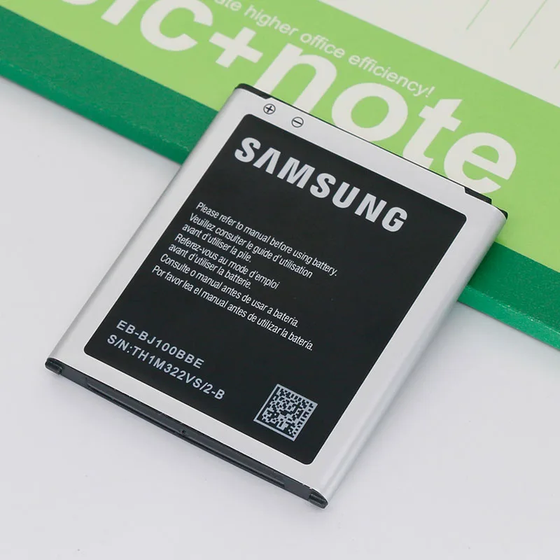 Оригинальный аккумулятор samsung для Galaxy J1 (2015 версия) J100 J100F J100H J100FN J100M J100D EB BJ100BBE 1850