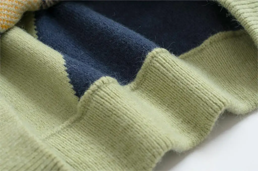 Зимний оригинальный дизайн высококачественный Женский пуловер свитер толстый