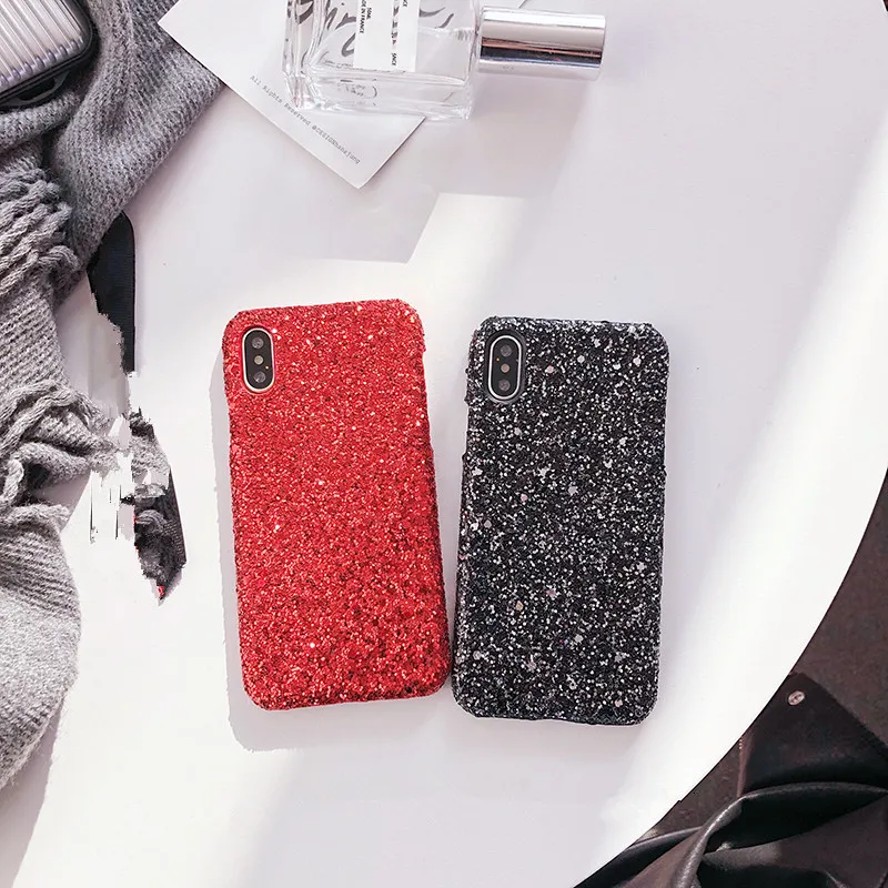 С сияющими блестками и пайетками чехол для samsung Galaxy S10 S9 A7 A750 задняя крышка A6 A8 J4 Plus j6 J8 J2 J7 A70 A50 чехол для телефона Coque