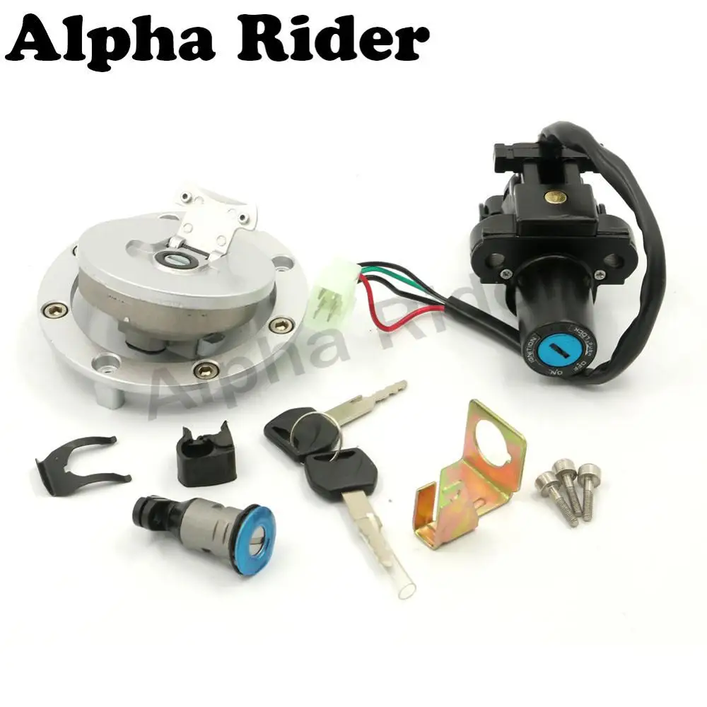 Крышка мотоцикла топливный бак Кепки зажигания поворотное сиденье Lock для Honda CBR