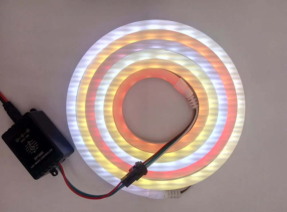 Программируемая адресная неоновая трубка WS2812B WS2812 RGB Светодиодная лента