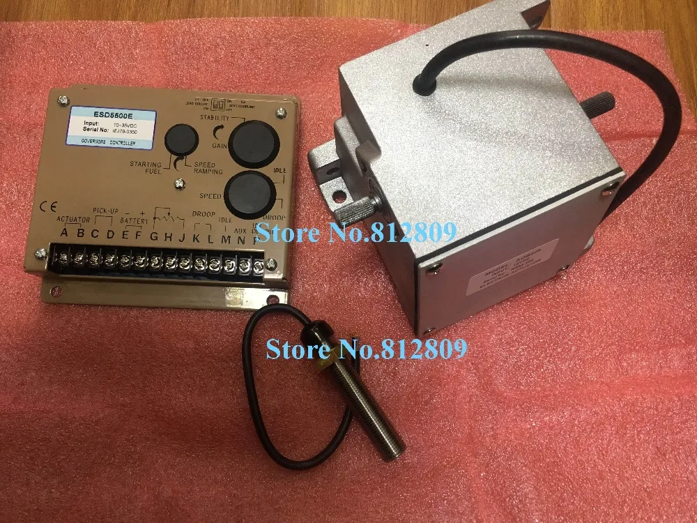 Привод ADC120-24V ADC120-12V дизельный генератор комплект регулятора 1 шт. ADC120(12 В или 24 В)+ 1 шт. ESD5500E+ 1 шт. 3034572