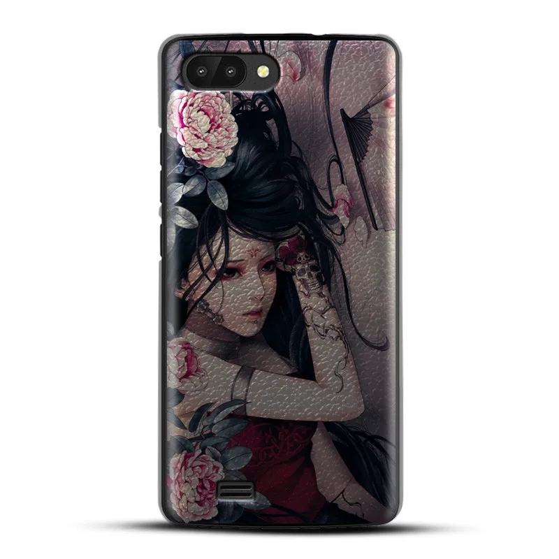Blackview A20 Back Cover Case Fashion Cartoon Painted Protective Hard PC For 5.5inch smart mobile phone |