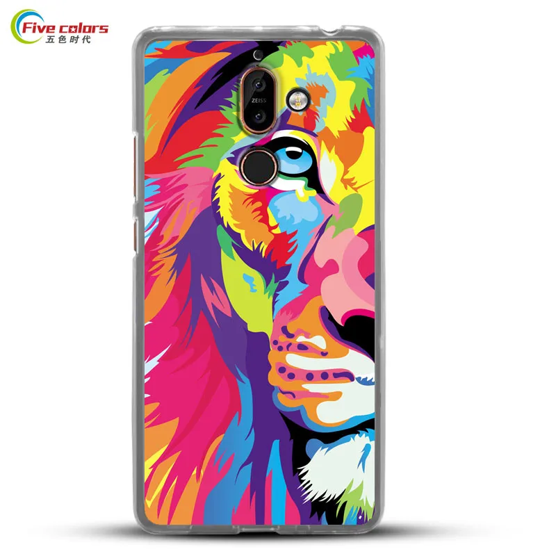 Пять цветов чехол для Nokia 7 Plus роскошный крутой дизайн силиконовый мягкий Nokia7