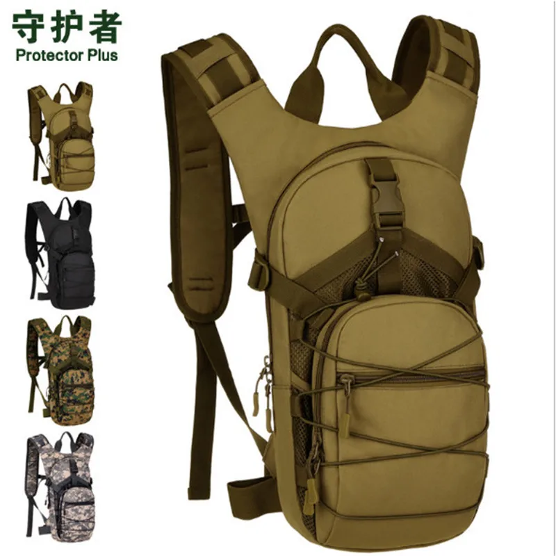 

Тактический рюкзак Protector Plus/S453, нейлоновая спортивная сумка 15 л для 2,5-литровой сумки для воды, военный Треккинговый пакет, походная сумка дл...