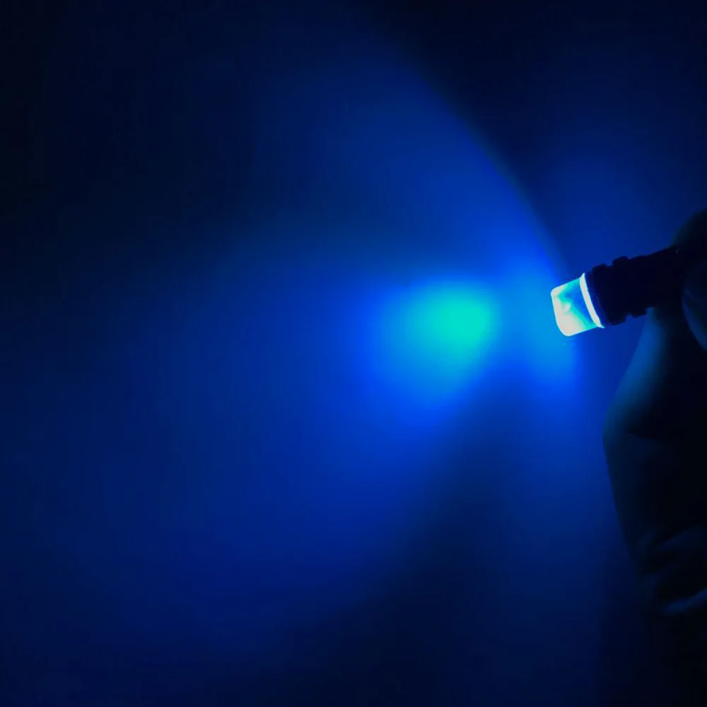 100 шт. 7 цветов T10 W5W 3D 2 SMD 5630 светодиодный автомобильный фонарь габаритный 192 501