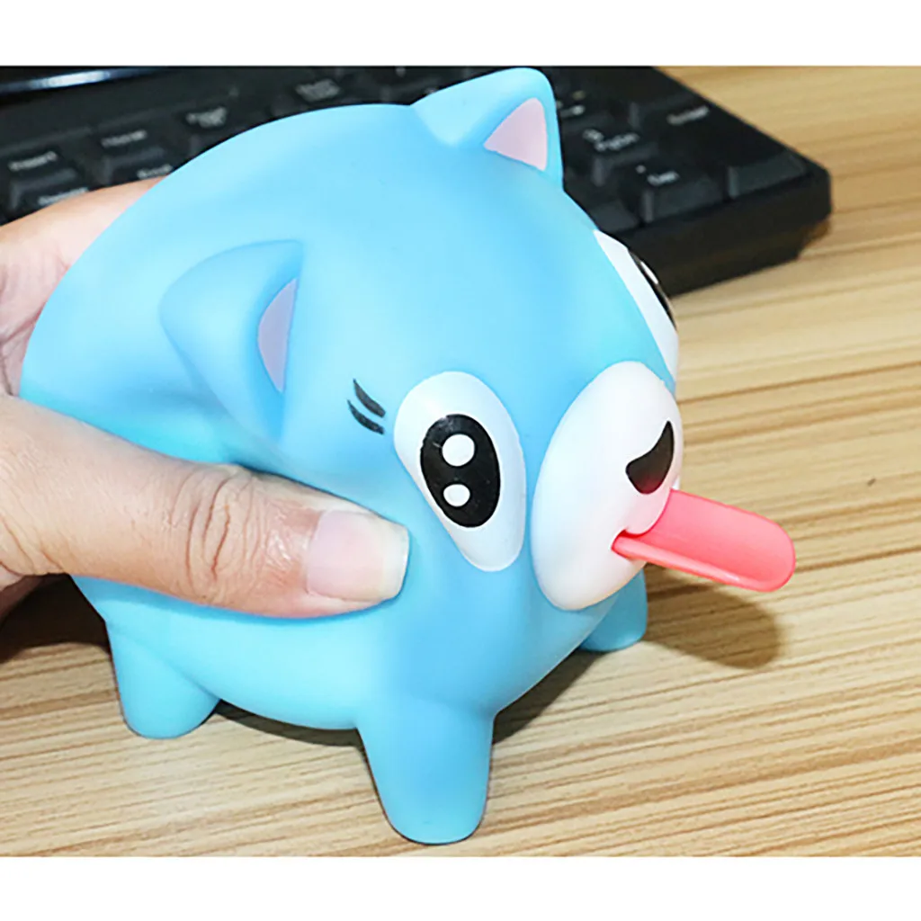 Детская игрушка сжимаемая забавная кукла-животное игрушки для детей резиновая