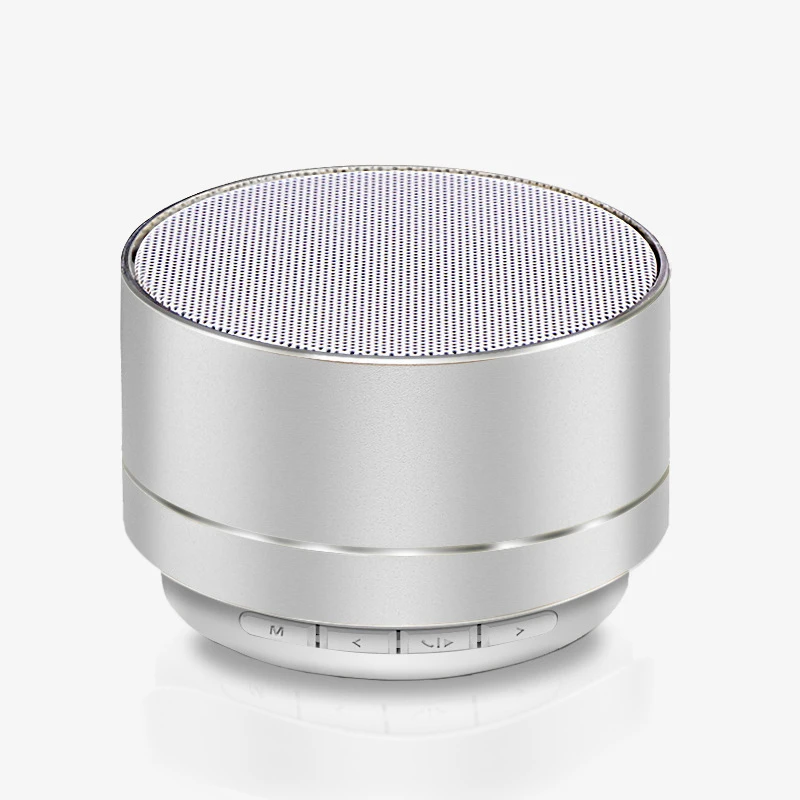 Портативный беспроводной A10 Bluetooth динамик Мини громкоговоритель TF USB Сабвуфер