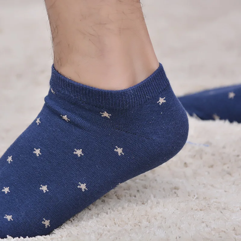 Мужские носки 10 пар/лот новые модные темно синие мужские хорошее качество