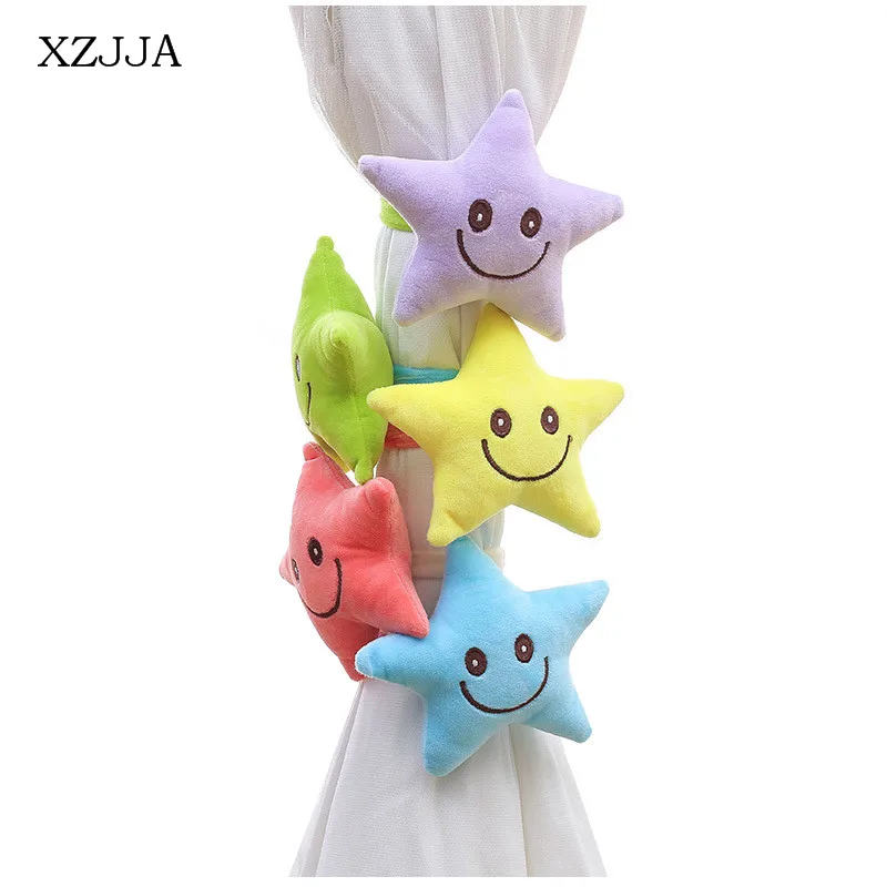 XZJJA занавески с милыми звездами креативная пряжка для ремня дверная занавеска