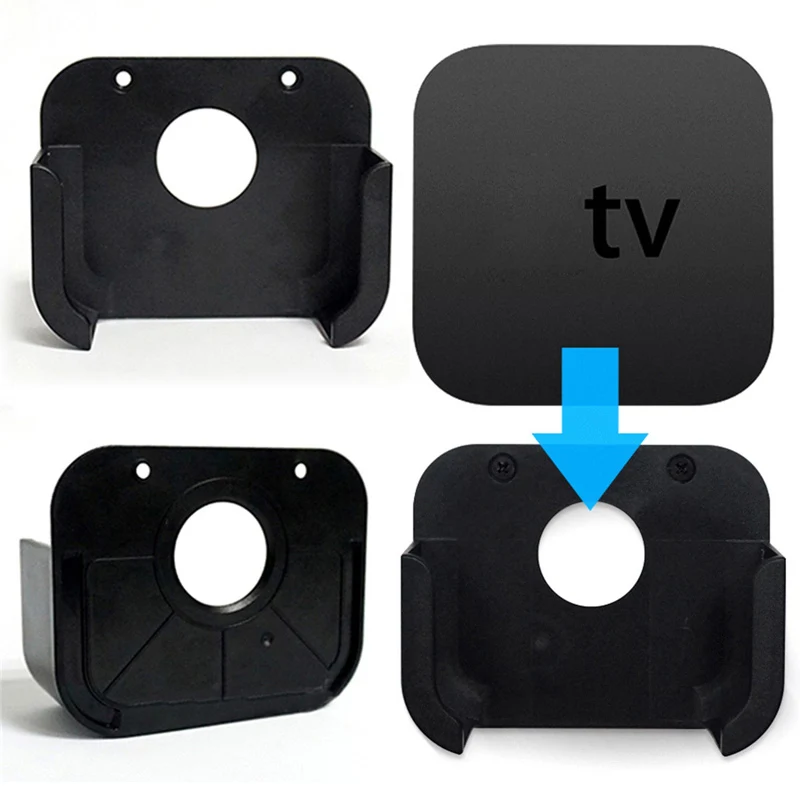 Настенный кронштейн Подставка держатель чехол для Apple tv 4 4th Gen медиаплеер ТВ коробка