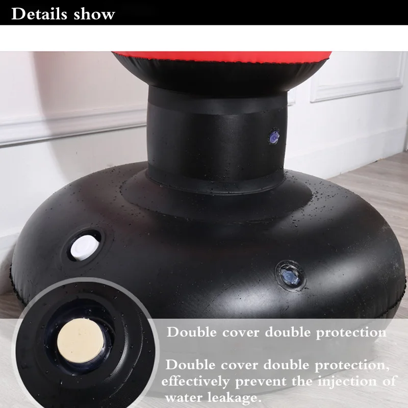 Надувная Детская боксерская сумка для фитнеса, ударная сумка для снятия стресса, скоростная переносная боксерская сумка для детей, подростков, взрослых