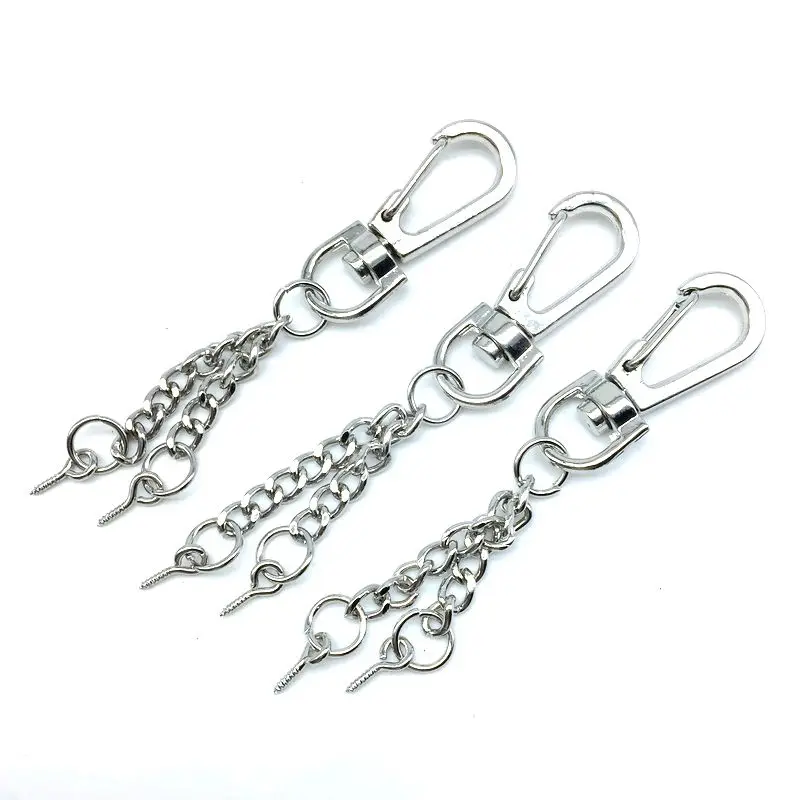 Новое поступление 10 штук пакет металлический брелок для ключей сумки аксессуар