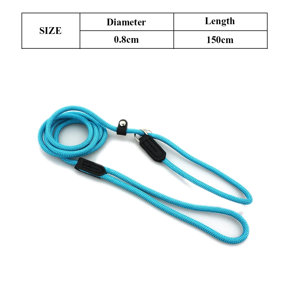 blue m-ys0015 Поводок для собак, поводок для маленьких, средних и больших собак, поводок для кошек, поводок для щенков, поводок для чихуахуа, прочные поводки для домашних животных, поводок для собак-воротничок товары для животных - Цвет: blue m-ys0015