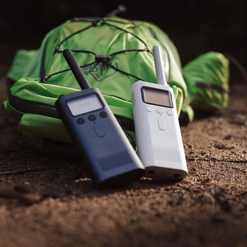 Xiaomi Mijia Smart Walkie Talkie с fm радио динамиком приложение в режиме ожидания для смартфона