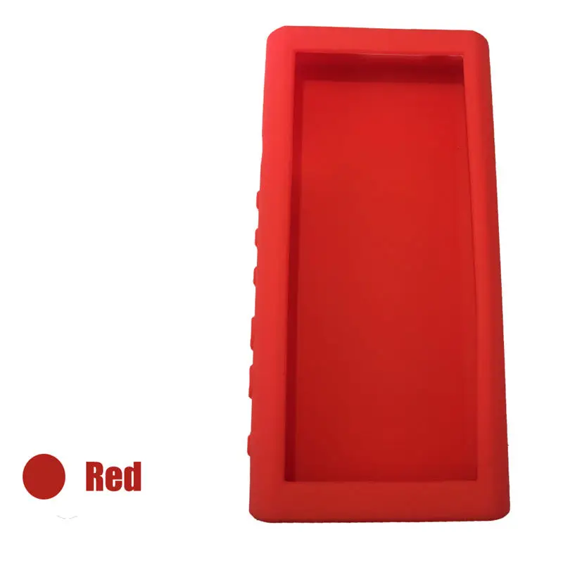 Red Case ZX 300 чехол для sony Walkman Mp3 чехол NW-ZX300 NW-ZX300A NW ZX300 чехол для плееров гелевый мягкий резиновый Чехол - Цвет: Red Case