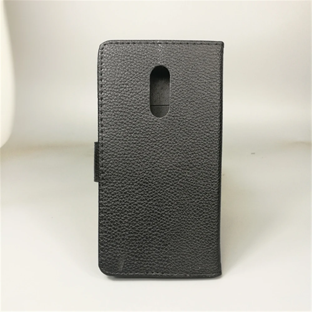 Роскошный кожаный чехол подставка для Xiaomi Redmi Note 4X с двумя sim картами и функцией