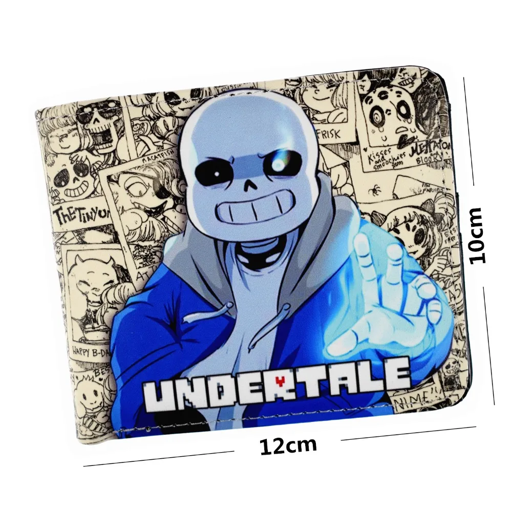 Горячая игра кошельки Undertale короткий кошелек мужской для студентов и молодых |