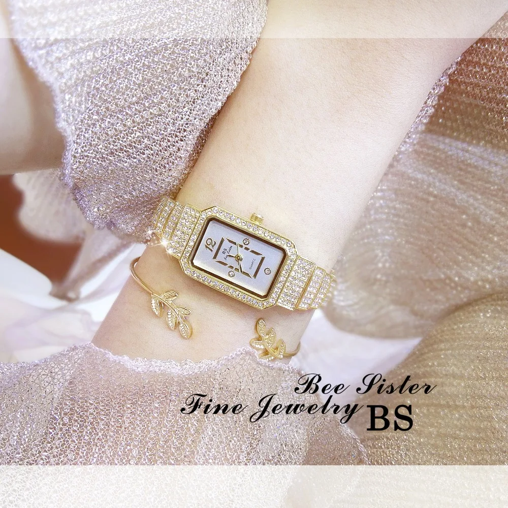 Новое поступление известный бренд BS блестящий браслет с бриллиантами серебряные