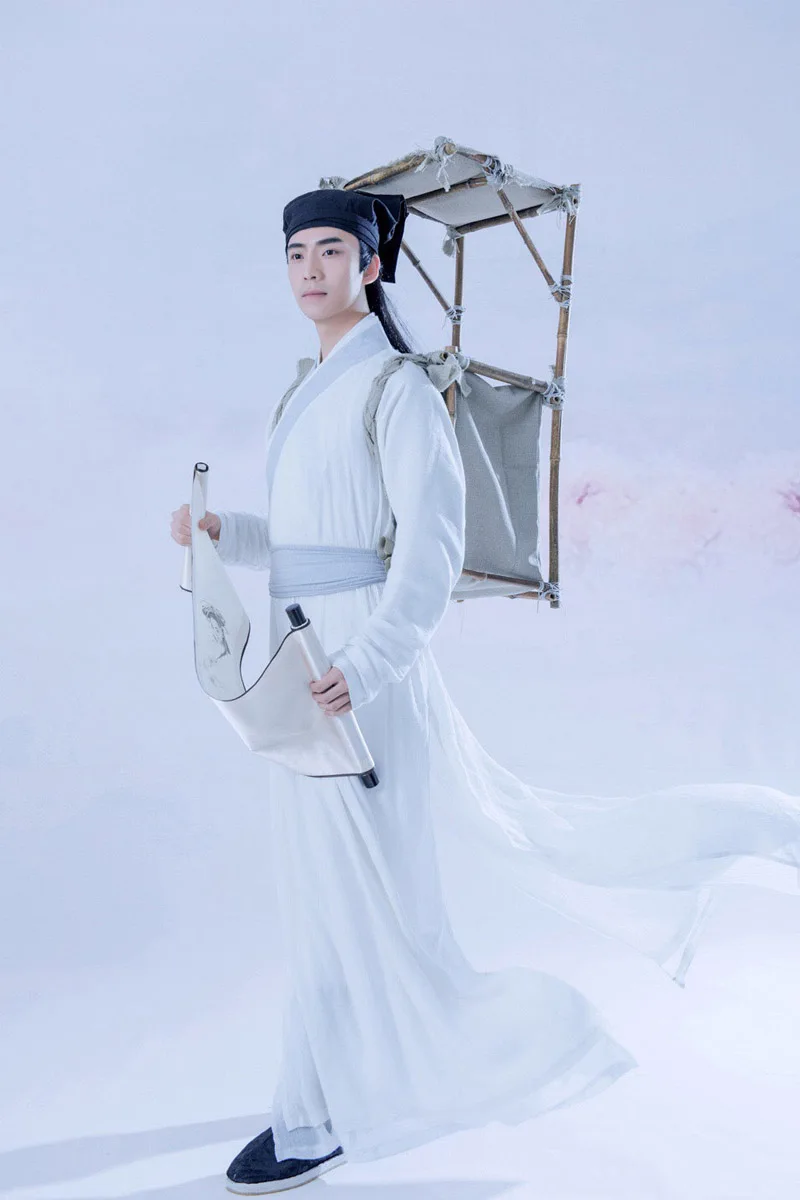 Классический костюм для пар Хуа Чжун Сянь из фильма цяннвоюхун Нин кайчен и