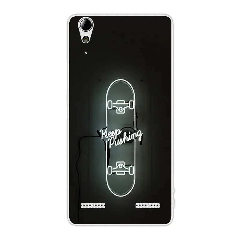 13 Мягкие чехлы из ТПУ Для lenovo A6010 Plus и A6000 DIY для lenovo Lemon K3 K30-T K30-W кожи " K 3 A 6000 6010 чехлы с забавным котом - Цвет: 13