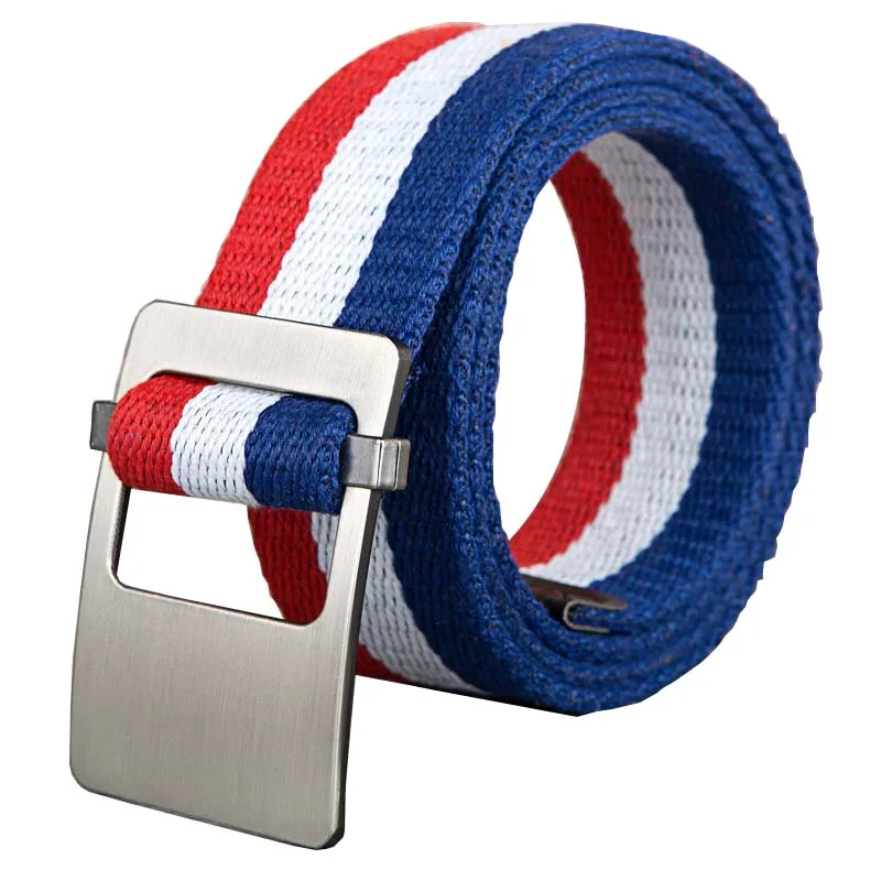 2018 молодой цветной ремень в полоску нейлоновые ремни эластичные тактические