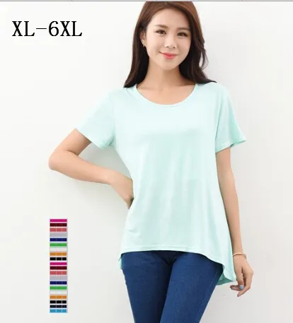 Свободная тонкая футболка с коротким рукавом и круглым вырезом горловины летнее