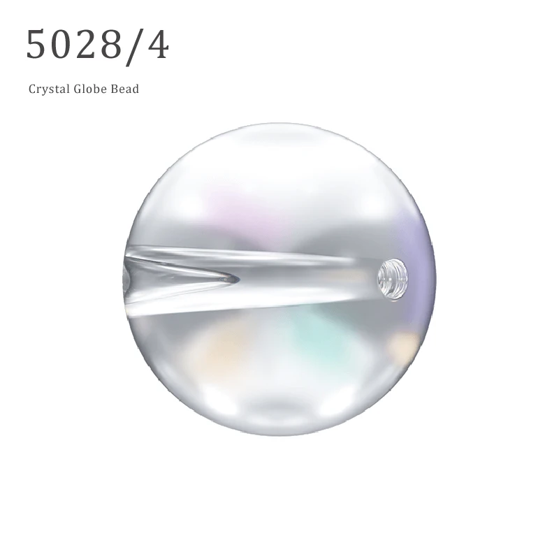 (1 шт.) бусины из 100% оригинальных кристаллов Swarovski 5028/4 австрийские в форме шара со