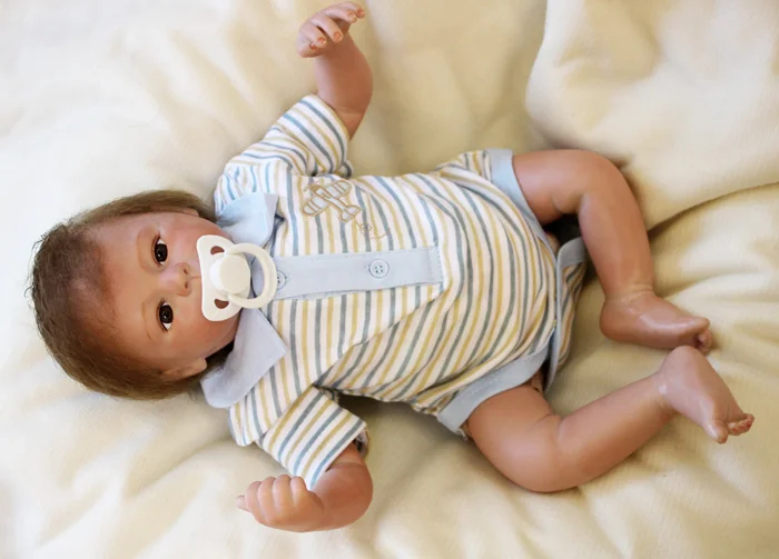 Мягкие силиконовые реалистичные куклы 45 см | Игрушки и хобби