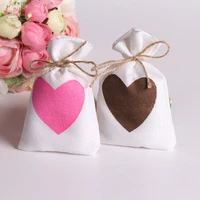 50pcs 9x14cm love heart candy bags gift bags sacks baby shower birthday party favors package wedding candy bags party supplies