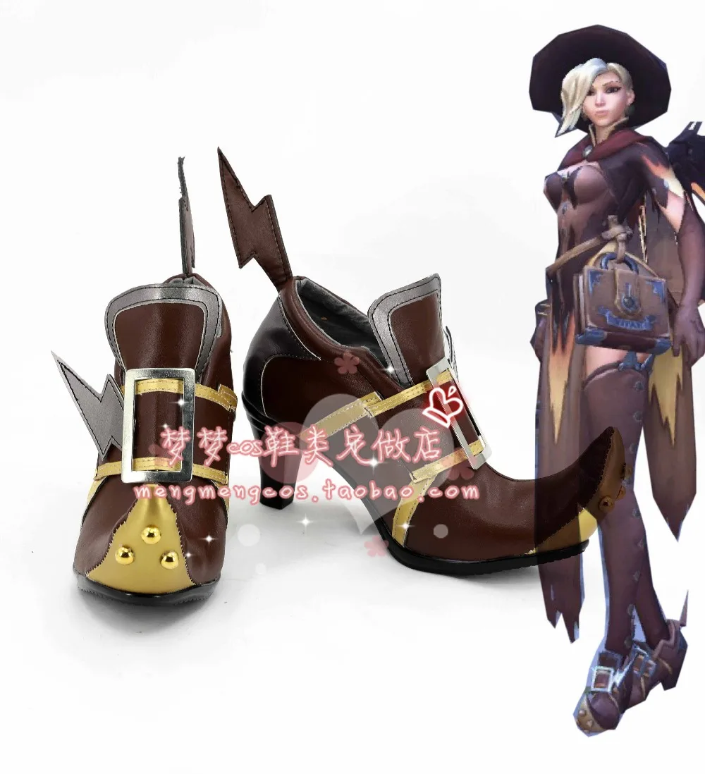 Женские ботинки для косплея милосердия изготовленные на заказ 3191 | Тематическая
