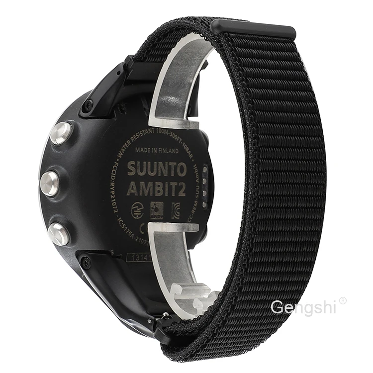 Сменный нейлоновый ремешок Gengshi для часов Suunto Ambit 1 2 3 2S 2R Sport Run PEAK.|Ремешки часов| |