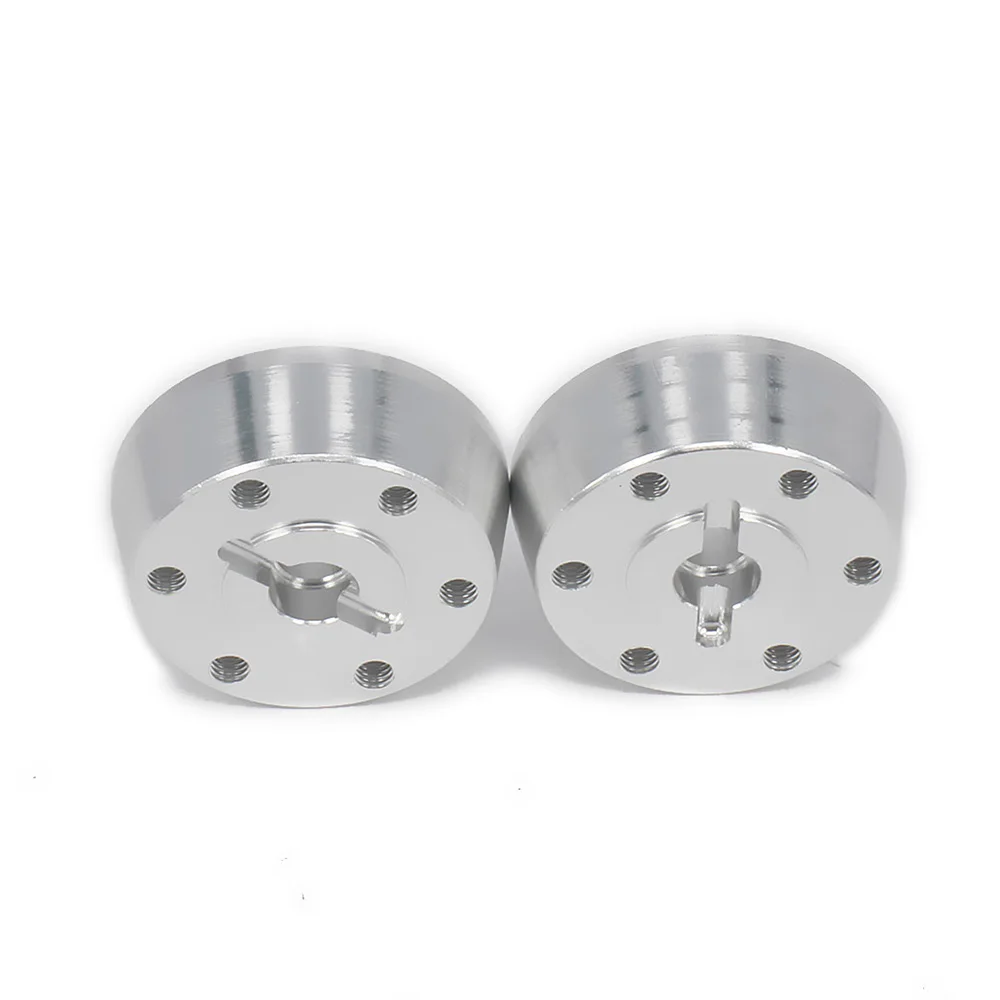 RCAWD 2 шт. Алюминиевый адаптер с шестигранной головкой на переднее колесо для 1/10 Axial