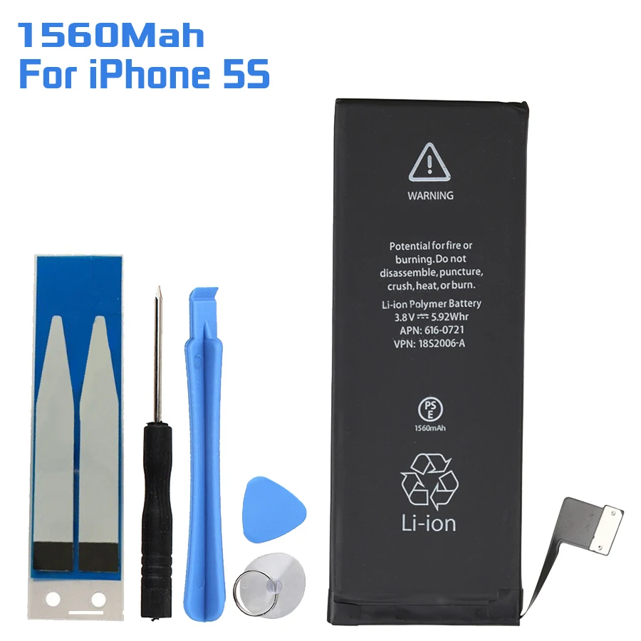 Новинка 100% встроенная литиевая батарея для Apple iPhone 6S 6 7 мобильный телефон 5