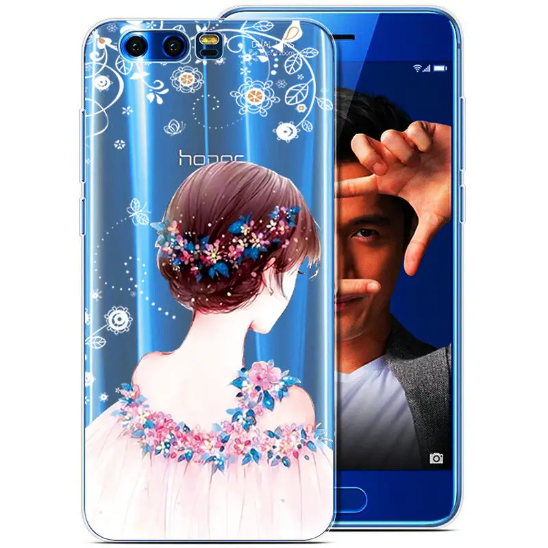 Phone Case for Huawei Honor 7C RU Soft Silicone Cover 10 V10 9 V9 Smart TPU 7A 7X lite 8X Fundas |