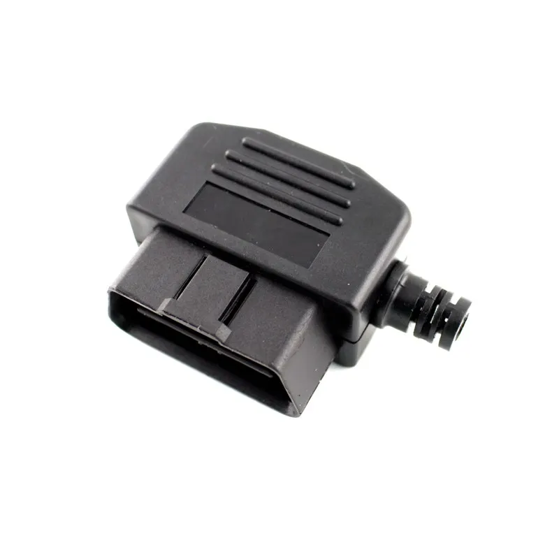 DIY оболочка адаптер OBD2 разъем 16 Pin OBD II OBD 2 диагностический штекер разъема