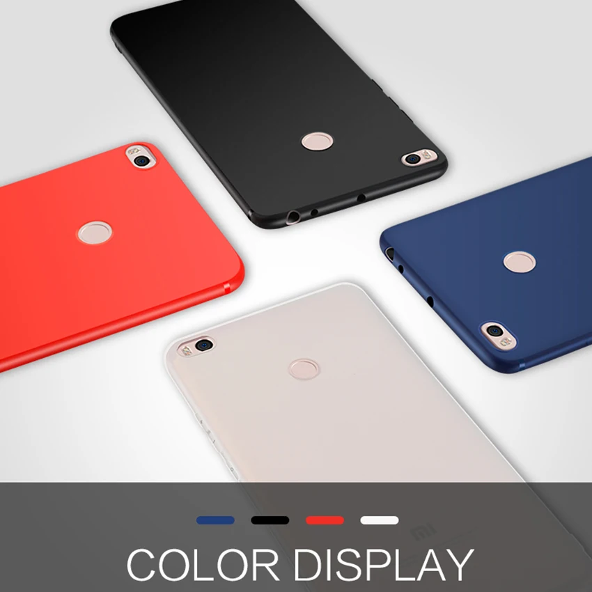 Tcicpc Xiaomi mi Max 2 чехол для Max2 Роскошный ультра тонкий силикон TPU Защитный телефона |
