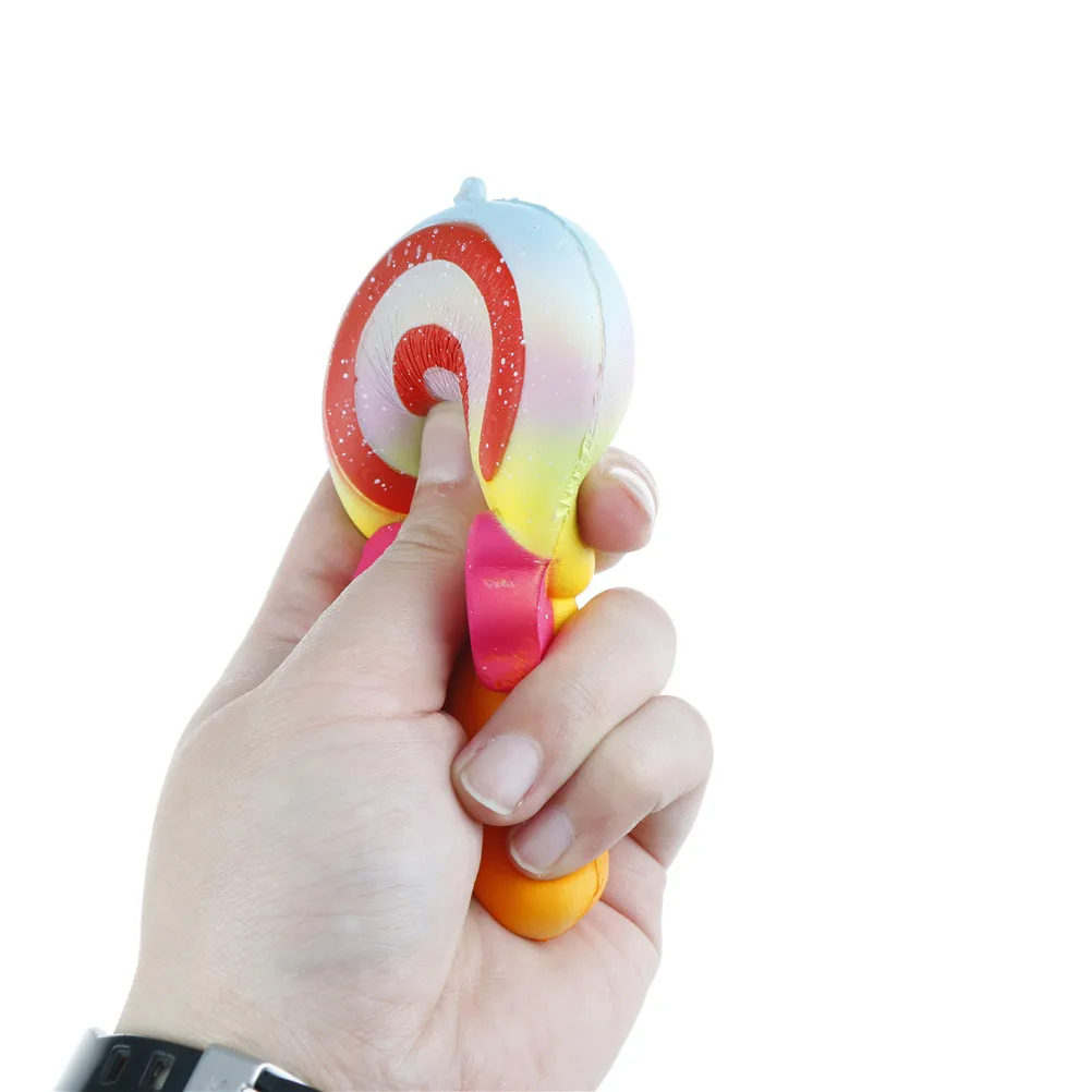 Jumbo мягкие игрушки для детей, медленно растущая антистрессовая игрушка, кот, гамбургер, фри, мягкая игрушка для снятия стресса, Забавная детская игрушка в подарок
