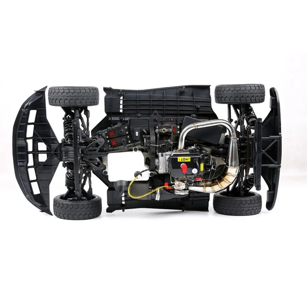 Rovan ROFUN F5 1/5 2,4G 4WD радиоуправляемая модель автомобиля 36cc бензин двигателя на дороге плоским Спорт ралли игрушка