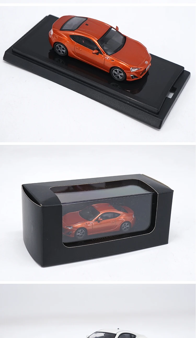 Высокая моделирования 1: 64 весы TOYOTA GT86 брелок для автомобильных ключей, модель игрушки металл, полученный литьем под давление подарки для детей Коллекция в оригинальной коробке