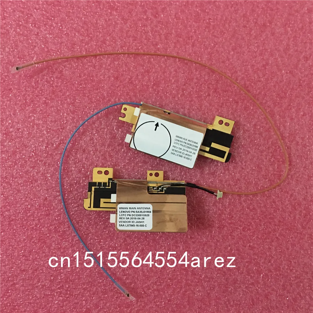 

New Original for Lenovo ThinkPad X1 Carbon 6TH gen 2018 WWAN L830-EB L850-GL module Red&Blue LTE 4G antenna 01YR425 01YR426
