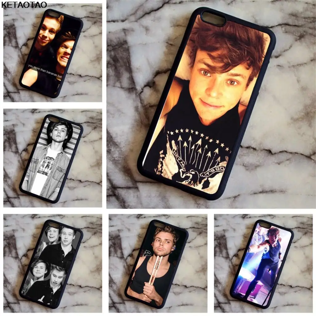 KETAOTAO Seconds Of Summer Эштон Ирвин чехлы для телефонов Samsung galaxy S3 4 5 6 7 8 9 Note Чехол Мягкий
