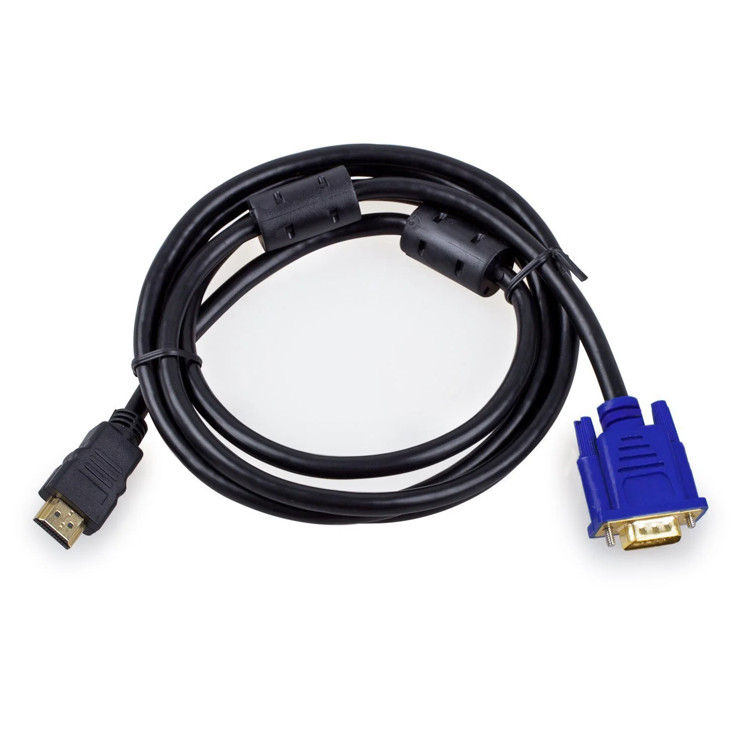 HDMI папа к VGA HD15 15 контактный кабель адаптера 6 футов 1 8 м 1080P HSJ 19|Кабели передачи